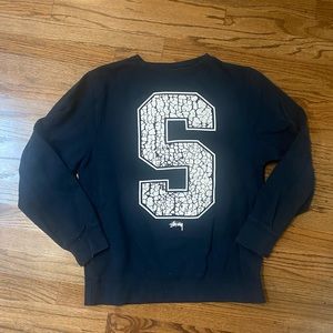 Stussy Navy Blue Sweatshirt